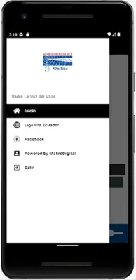 Radio La Voz del Valle android App screenshot 2